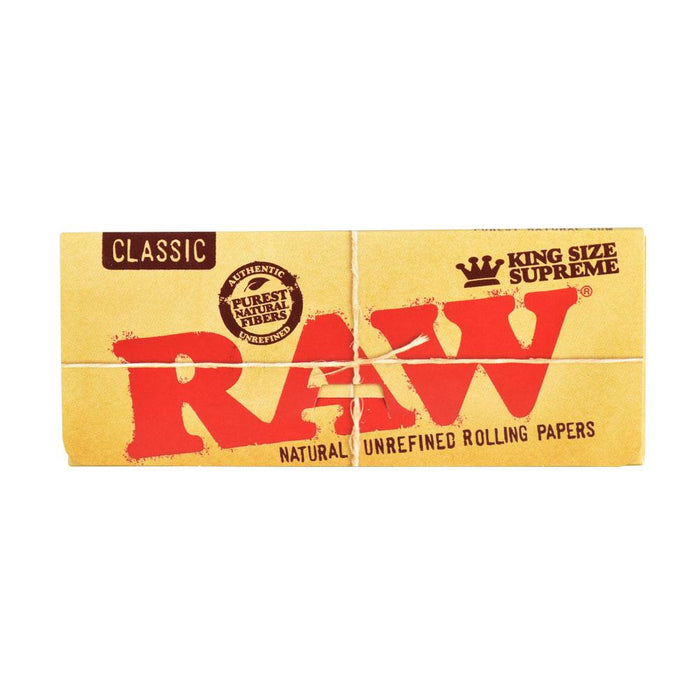 Raw Supreme Natural Rolling Papers - Kingsize