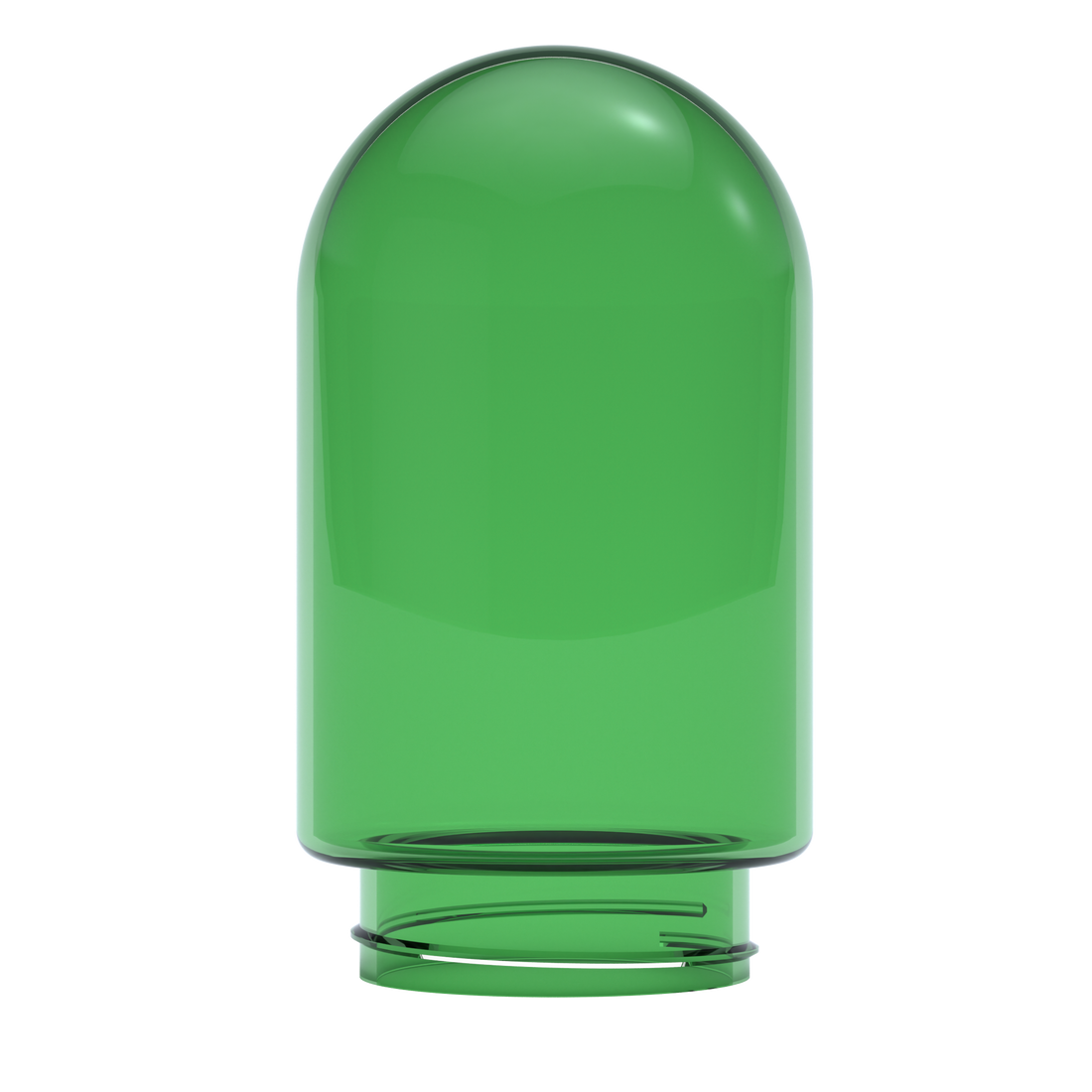 StüNdenglass Single Green Glass Globe (Large)