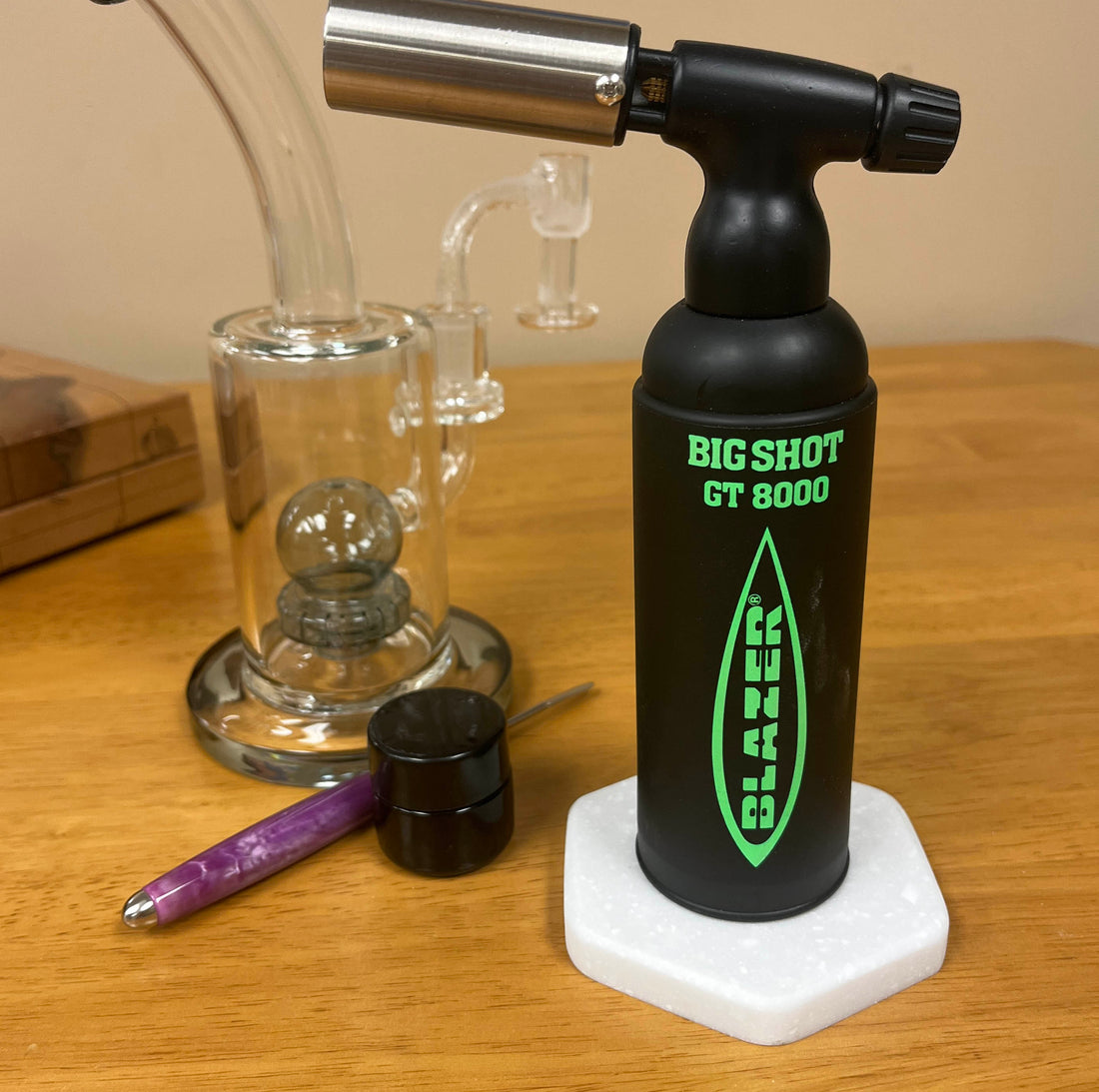 Blazer Torch Stabilizer Base Big Shot Gt 8000 Stand In Heavy Duty Corian Material - product image 1