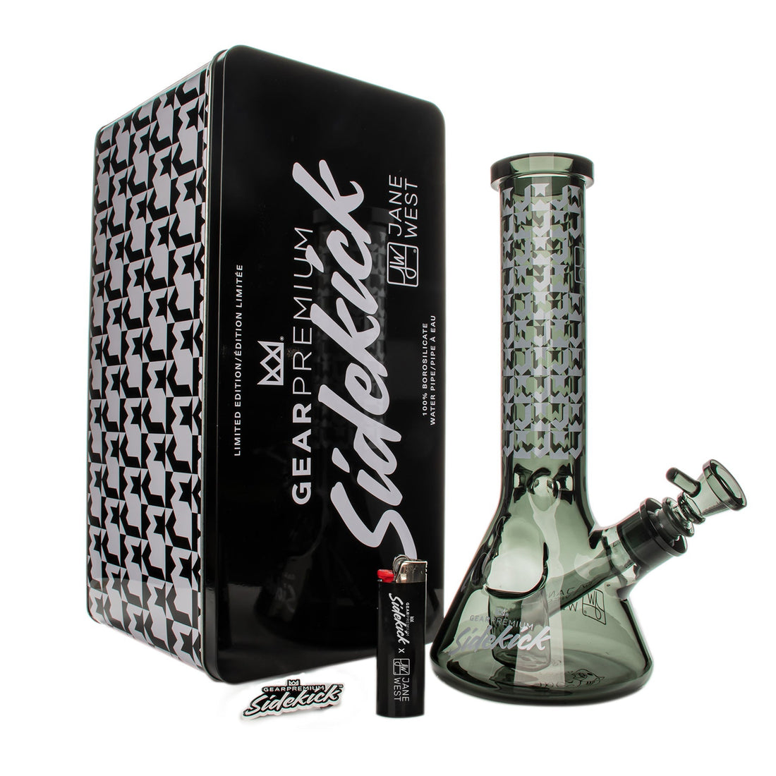 Jane West Limited Edition Sidekick Bong By Gear Premium®