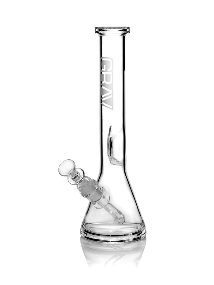 Grav® Medium, Clear Beaker Base Water Pipe