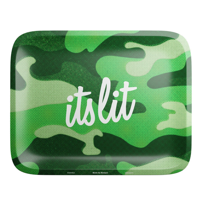 HEMPER - It'S Lit! Camouflage Rolling Tray