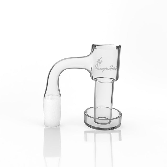 Honeysuckle Bevel Quartz Banger - 90° Degree - Bl - product image 1