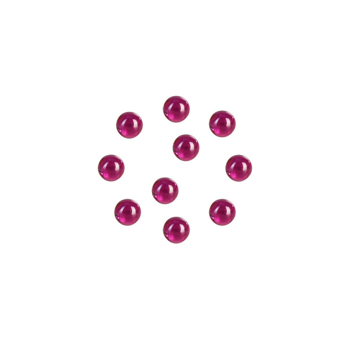 Ruby Terp Pearls - 3mm 10pc Bag