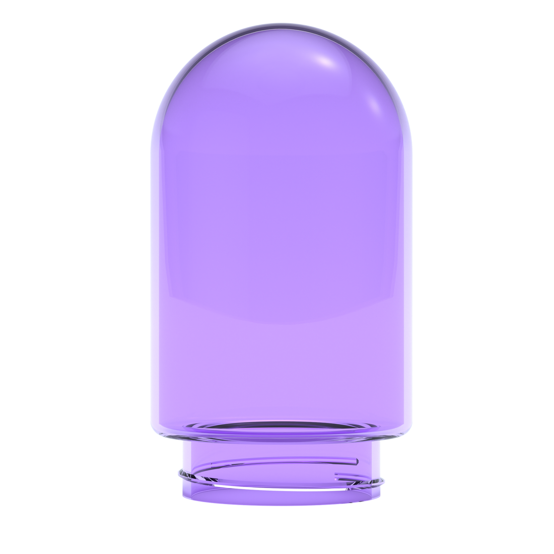 StüNdenglass Single Purple Glass Globe (Large)