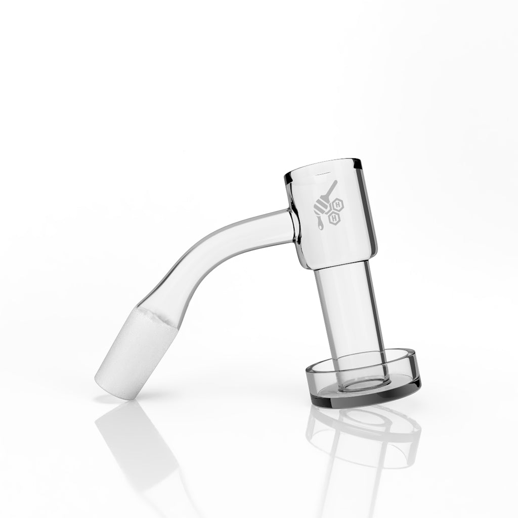 Honeysuckle Bevel Quartz Banger - 45° Degree - Yl - product image 1