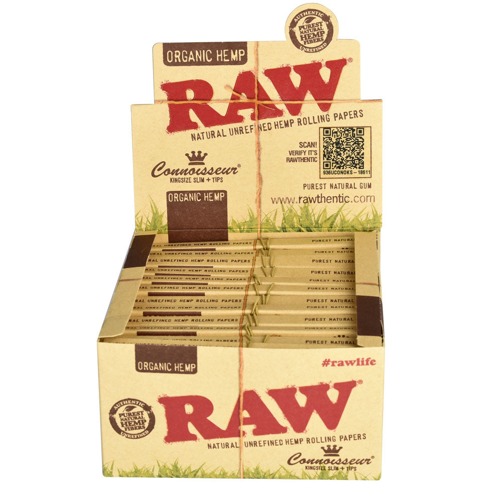 Raw Organic Connoisseur Rolling Papers - Kingsize