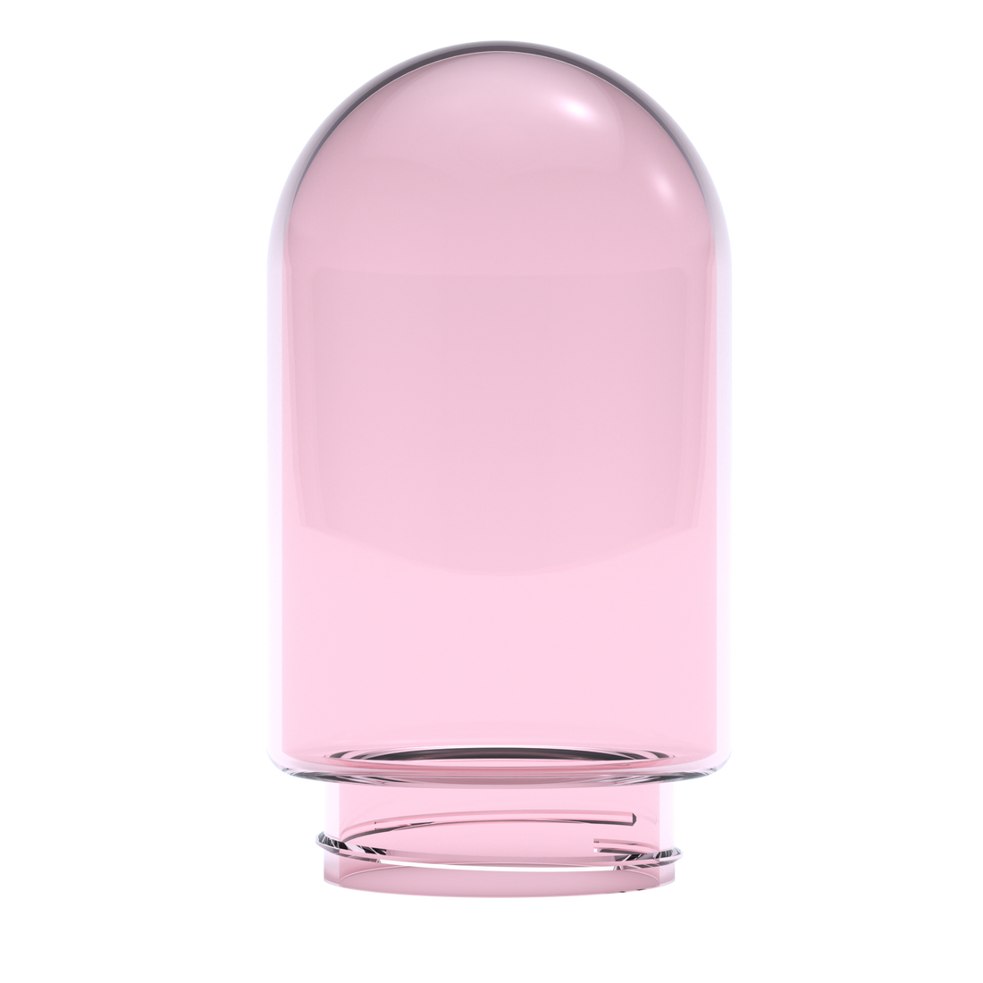 StüNdenglass Single Pink Glass Globe (Large)