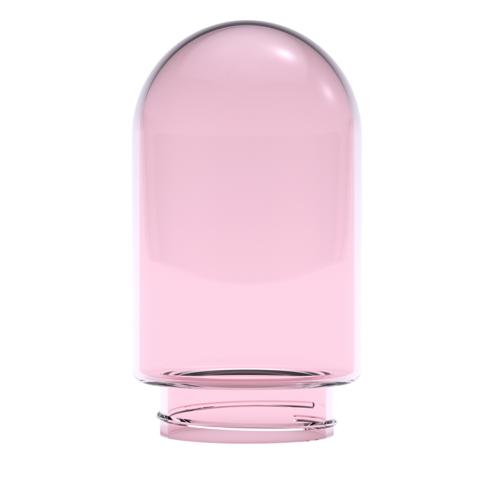StüNdenglass Single Pink Glass Globe (Large)